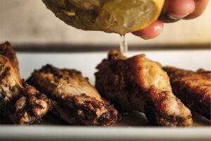 Zesty Lemon Pepper Wings